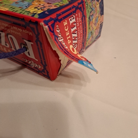 US Map puzzle 20 big pieces euc - Picture 4 of 5